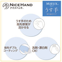 【ビニール手袋】 ショーワグローブ ナイスハンドミューうす手 NHMIU-MG グリーン 1双