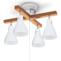 アイリスオーヤマ 4灯シーリングライト クロスタイプ CL-4E26CW-W 1台（直送品）