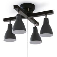 アイリスオーヤマ 4灯シーリングライト クロスタイプ CL-4E26CW-DH 1台（直送品）