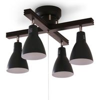 アイリスオーヤマ 4灯シーリングライト クロスタイプ CL-4E26CW-A 1台（直送品）