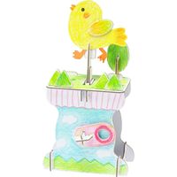 工作　STEM教育　知育　からくりのタネ　カム(1)ぴょんぴょん 292-030 1個 銀鳥産業（直送品）