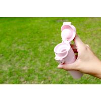 前畑 ワンタッチミニボトル 140ml ピンク 52535 1セット(2本)（直送品）