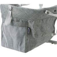 リッチェル あんよがブラブラしない テーブルチェア グレー　2セット（直送品）