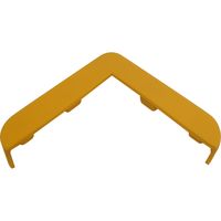 OMSORG(オムソリ) ショックガード(両端キャップ付) 黄 90×1m 清水 5セット（直送品）