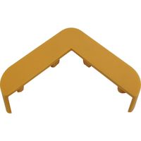 OMSORG(オムソリ) ショックガード(両端キャップ付) 黄 65×1m 清水 1セット（直送品）