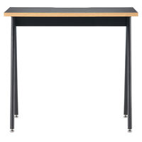 ジャーナルスタンダードファニチャー コンパスレッグデスク 平机 幅800×奥行550×高さ720mm ブラック 278292 1台（取寄品）