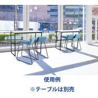 藤沢工業 FRENZ LDPシリーズ ハイスツール ブルー×ブラック LDP-H2-BK 1セット(2脚入)（取寄品）