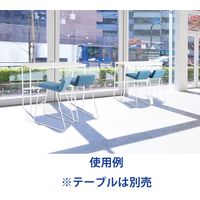 藤沢工業 FRENZ LDPシリーズ ハイスツール ブルー×ホワイト LDP-H2-WH 1セット(2脚入)（取寄品）