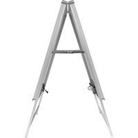 KMA 屋外対応 LEDポスターパネルスタンド A1 シルバー 両面 K-LEDPSO-A1RS 1台（直送品）