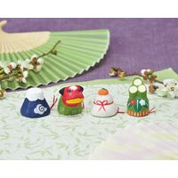 聖新陶芸 聖新 GD-47303 おみくじ 正月 門松　1個（直送品）