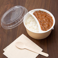 サンナップ フードボウルエンポス 700・900ml共用 ハーフ中皿 1セット（100個：20個入×5パック）