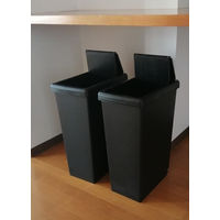 平和工業 スライドペール30Lブラック 4907556239211 1セット(2個入)