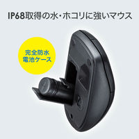 ワイヤレスマウス　無線　静音　3ボタン　大型サイズ　IR LED　MA-WIR151BK　サンワサプライ　1個