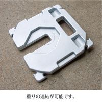 サクラコーポレーション 加重プレート　20kg シルバー粉体塗装 kaacc003 1枚（直送品）