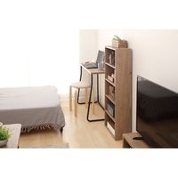 アイリスオーヤマ アイアンウッドデスク ブラック/アッシュブラウン IWD-790 1台