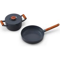 アイリスオーヤマ ルオント フライパン・なべ 3点セット LUO-SE3G 1セット（直送品）