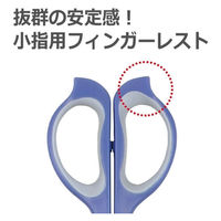 プラス ハサミ フィットカット ブルー SC-165S 1本（直送品）