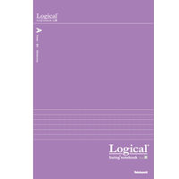 ナカバヤシ ロジカル抗菌表紙ノートB5キュートカラーA罫 NB508A-3P 1パック（3冊入）