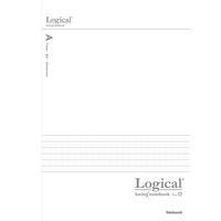 ナカバヤシ ロジカル抗菌表紙ノートB5クールカラーA罫 NB509A-3P 1パック（3冊入）