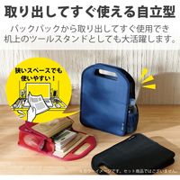 エレコム バッグインバッグ/ボックス型/Sサイズ/ブラック BMA-BBB01BK 1個