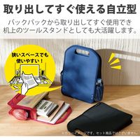 エレコム バッグインバッグ/ボックス型/Mサイズ/ブラック BMA-BBB02BK 1個