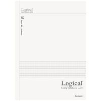 ナカバヤシ ロジカル抗菌表紙ノートB5クールカラーB罫 NB509B-3P 1セット（15冊入）