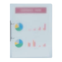 デリ 丸形2穴リングファイル背幅40mmブルー ORF-40 1箱（10冊入）ORF-40