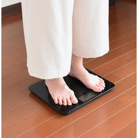 ドリテック ボディスケール「グラッセ」ブラック BS-180BK 1台