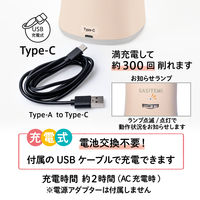 プラス スーパー全自動鉛筆削り SASITEMI（サシテミ） ピンク 桃 電動 FS-760