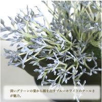 ササガワ フェイクグリーン・人工観葉植物 ブルースキニア ミニサイズ 32-8703 1個（直送品）