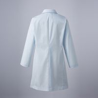 住商モンブラン 男子シングル診察衣 長袖 サックス 81-593 1枚　白衣　ドクターコート　メンズ