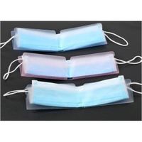 ヤマショウ マスクケース 3色各1枚入り YMK-001-5 1箱(5個入)（直送品）