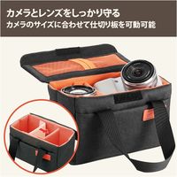 off toco 2STYLEカジュアルインナーカメラボックス Mサイズ ブラック DGB-S026BK エレコム 1個