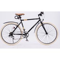 池商 クロスバイク用フェンダー ブラック MG-02BK 1個（直送品）