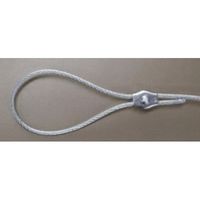 エスコ 10mm ワイヤークランプ(ステンレス製) EA628SE-50 1セット(10個)（直送品）