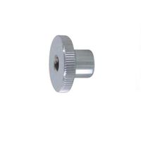 エスコ M8x 18 mm ローレットナット(段付/スチール製) EA948BW-74 1セット(15個)（直送品）