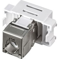 サンワサプライ CAT6Aキーストンジャック LA-FP-MJ7 1個（直送品）