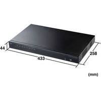 サンワサプライ HDMI対応パソコン自動切替器(8:1) SW-KVM8HU 1個（直送品）