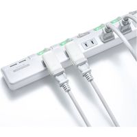 サンワサプライ スペースアダプタ たて型 2個入り TAP-B54 1個