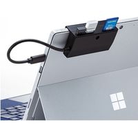 サンワサプライ タブレット用USB Type-Cハブ USB-3TCH28BK 1個（直送品）