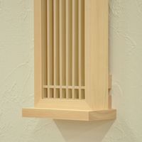 エイ・アイ・エス お手軽お札立て 格子扉(大) 1個