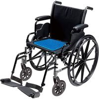 トレードワン クッション ダブルブルーゲルクッション 30637 2個 幅420×奥行370mm 衝撃吸収高弾性ゲル 座布団 チェアパッド