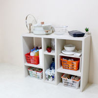 大和産業　ショッピングバスケットナチュラルOR(5個入)SLー1ー6L　122ーY00013　1セット（5個入）（直送品）