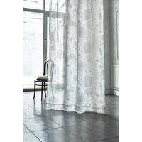 スミノエ デザインライフ セミオーダー レースカーテン イハナボイル 2600×2040mm ホワイト １セット(2枚入)（直送品）