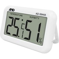 エー・アンド・デイ コンパクト温湿度計 AD5644A ≪温度表示:-10.0~50.0°C≫ AD-5644A 1台
