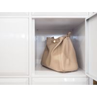 【車上渡し】仁張工作所 モディア パーソナルロッカー 2列4段8人用 幅695×奥行360×高さ1700mm クリアホワイト 1台（直送品）