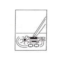 エスコ 11.4x180mm 竹製ピンセット(平) EA595GC-21 1セット(10本)（直送品）