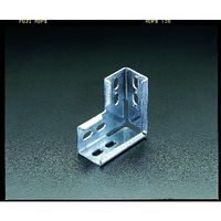 エスコ 48x48x100x100mm アングル接続金具(ドブメッキ) EA440AE-2 1セット(10個)（直送品）