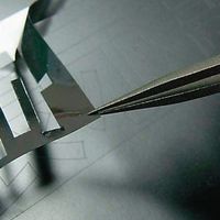 エスコ 115mm ピンセット(フッ素コート) EA595GC-20 1セット(4本:1本×4個)（直送品）