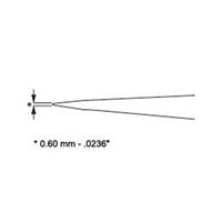 エスコ 118mm/P3C プラスティックピンセット(ESD) EA595AM-13 1セット(15本)（直送品）